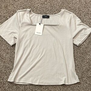 Mynta Women's Cream Top